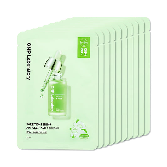 [CNP LABORATORY] Pore Tightening Ampule Mask - 10pcs