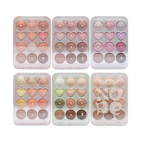 [COLORGRAM] Pin Point Eyeshadow Palette - 8.9g