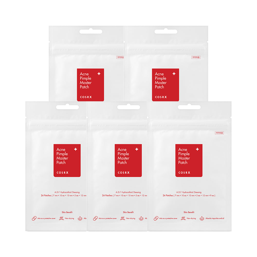 [SET][COSRX] Acne Pimple Master Patch - 1pack (24pcs x 5ea)