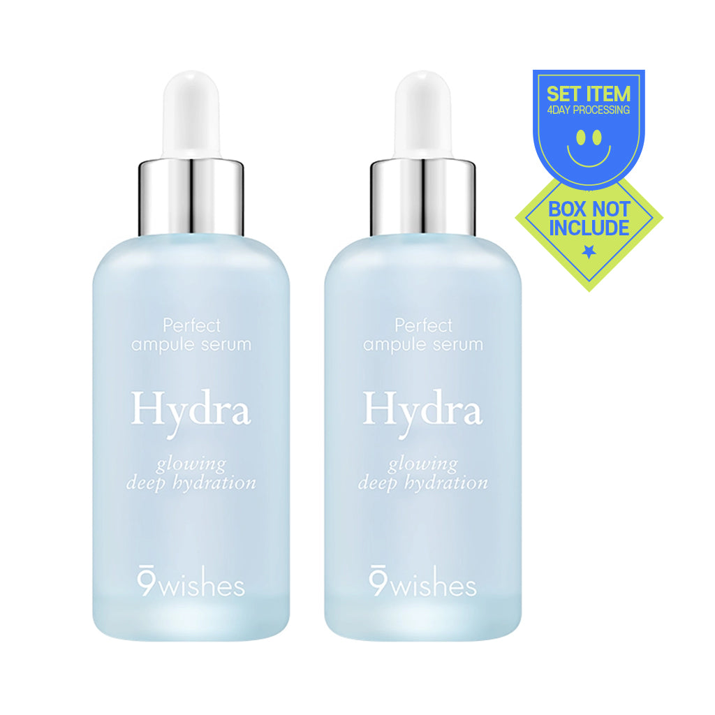 [9 WISHES] Hydra Ampule 2 - 1pack(80mlx2ea)