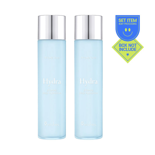 [9 WISHES] Hydra Ampule Toner - 1pack(150mlx2ea)