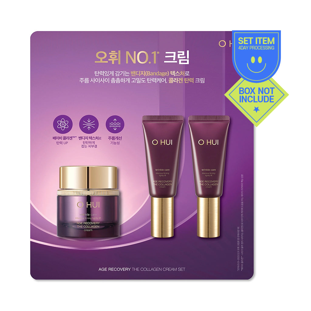 [OHUI] Age Recovery Cream Set - 1pack(50ml+(20mlx2ea))