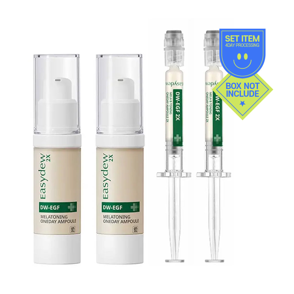 [EASYDEW] DW-EGF 2x Melatoning Ampoule Set - 1pack(13mlx2ea+1mlx2ea)