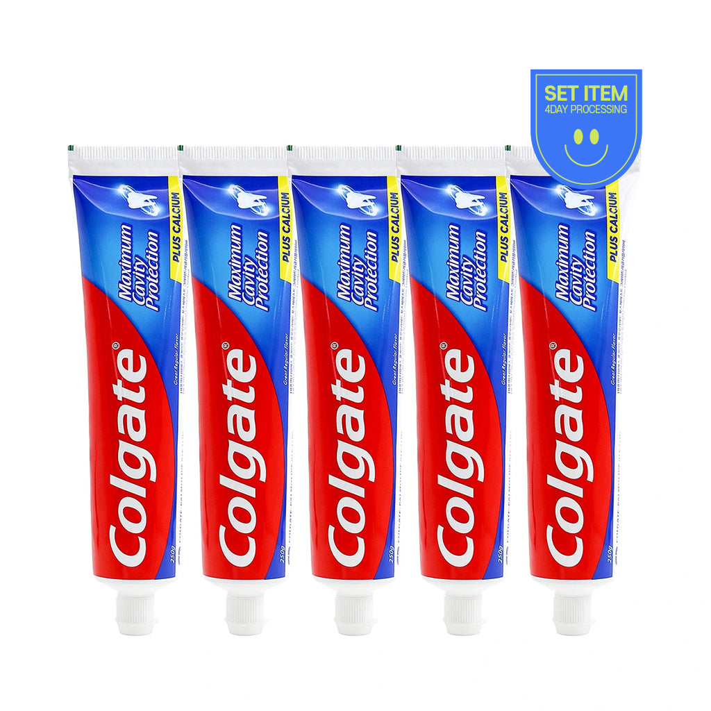 [COLGATE] Toothpaste -1pack(250gx5ea)  #Great Regular Flavor