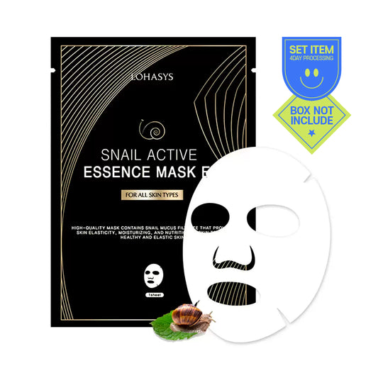[LOHASYS] Snail Active Essence Mask -1pack(25gx10ea)