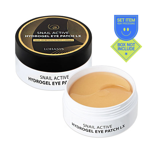 [LOHASYS] Snail Active Hydro Gel Eye Patch - 1pack(60ctx2ea)
