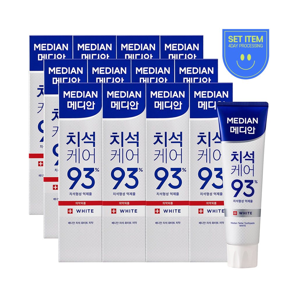 [MEDIAN] Median Tartar Care Whitening Toothpaste -1pack(150gx12ea)