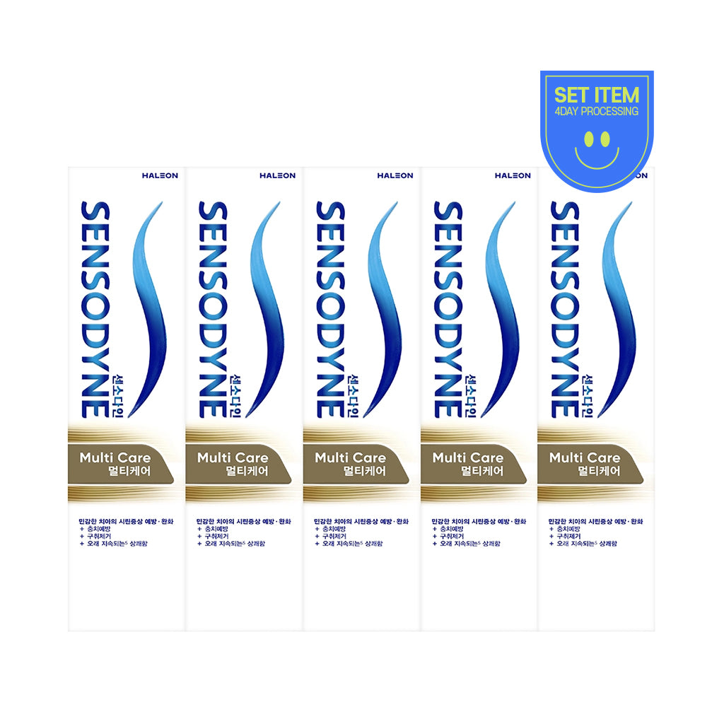 [SENSODYNE] Multicare Toothpaste -1pakc(100gx5ea)