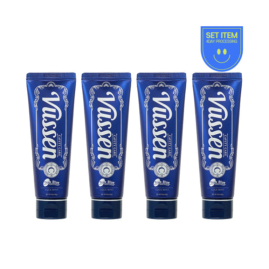 [VUSSEN] Trueblue C Cavity Care Toothpaste -1pack(160gx4ea)