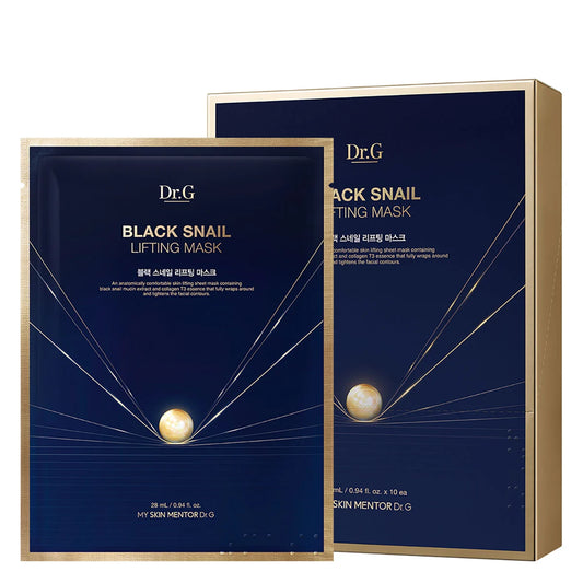 [Dr.G] Black Snail Lifting Mask - 1pack(28ml x 20ea)