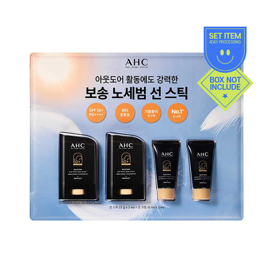 [AHC] Masters Sun Stick & Suncream (SPF50+ PA++++) - 1pack((22g+10g)x2ea)