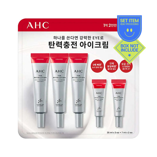[AHC] Ten Revolution Real Eyecream for Face - 1pack(35mlx3+7mlx2)