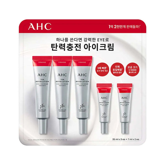 [AHC] Ten Revolution Real Eyecream for Face - 1pack(35mlx3+7mlx2)