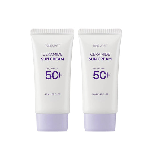 [CHARMZONE] Tone Up Fit Ceramide Sun Cream (SPF50+ PA++++) - 1pack(50ml x 2ea)