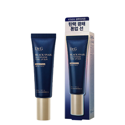[Dr.G] Black Snail Glutathione Tone Up Sun (SPF50+ PA++++) - 1pack(50ml x 2ea)