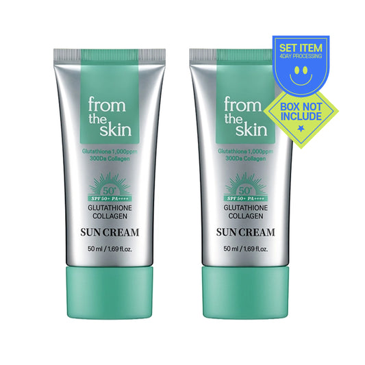 [FROM THE SKIN] Glutathione Collagen Sun Cream(SPF50+ PA++++)  - 1pack(50ml x 2ea)
