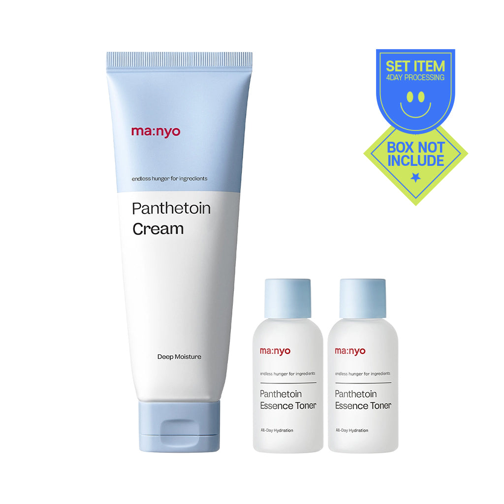 [MANYO] Panthetoin Cream + Toner - 1pack(80ml+(30mlx2))