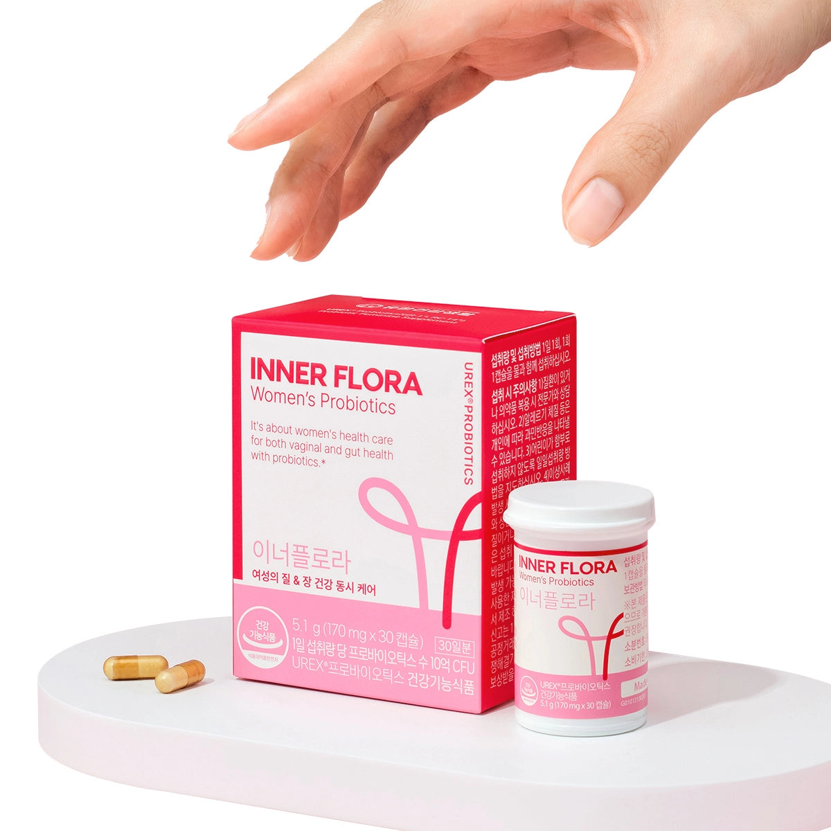 [NEW ORIGIN] Inner Flora - 1pack(170mg x 30ct)