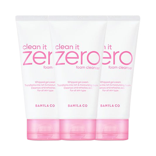 [BANILA CO] Clean It Zero Foam Cleanser 150mL -1Pack (150mlx3ea)