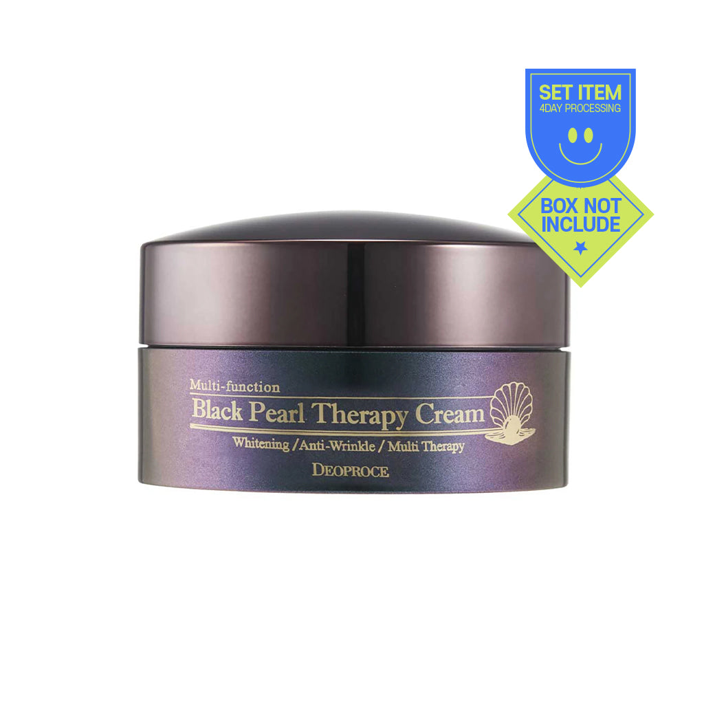[DEOPROCE] Black Pearl Therapy Cream - 100g
