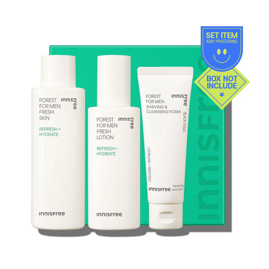 [INNISFREE] Forest For Men Fresh Skin Care Set - 1pack(3items)