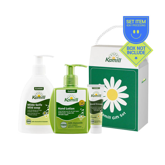 [KAMILL] Handwash + Handlotion + Mini Handcream Set - 1pack(3items)