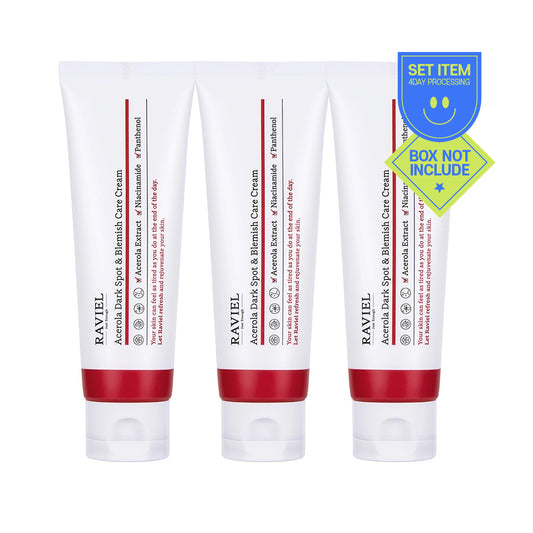 [RAVIEL] Acerola Dark Spot & Blemish Care Cream - 1pack(80ml x 3ea)