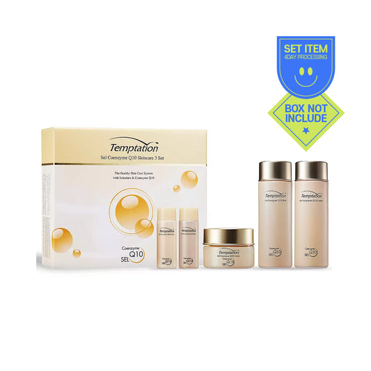 [TEMPTATION] Sel Coenzyme Q10 Skincare Gift Set - 1pack(5items)