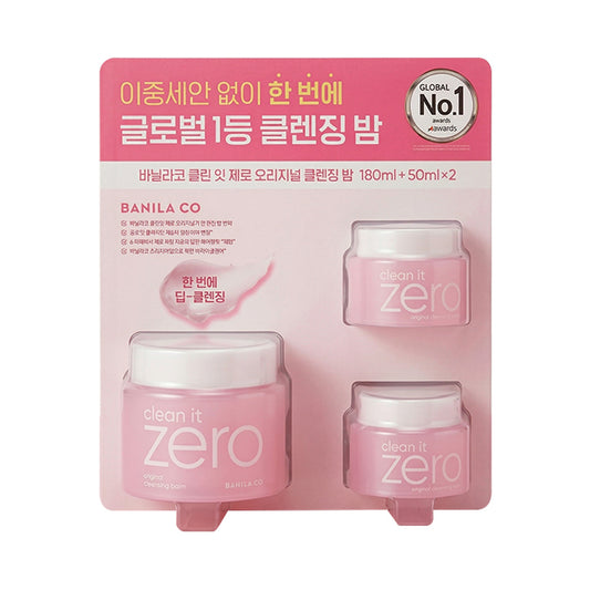 [BANILA CO] Clean It Zero Foam Original Cleansing Balm 180mL - 1Pack (180ml+50mlx2ea)