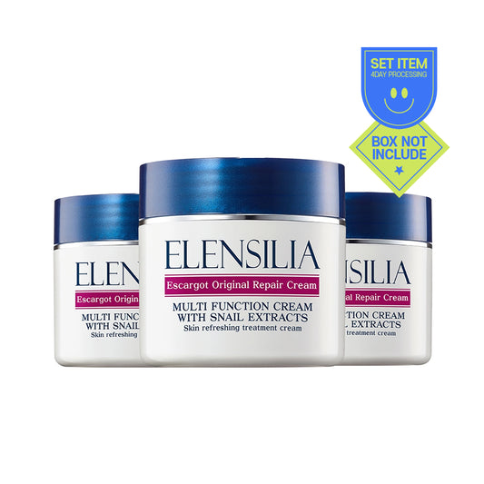[ELENSILIA] Escargot Original Repair Cream - 1pack(50g x 3ea)