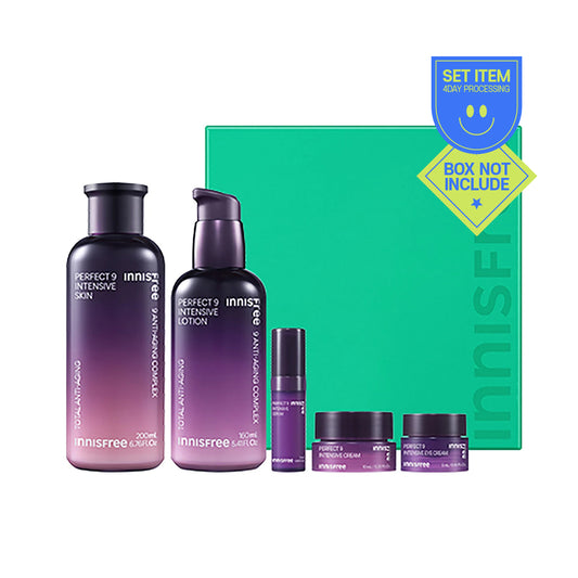 [INNISFREE] Perfect 9 Intensive Skincare Set - 1pack(5items)