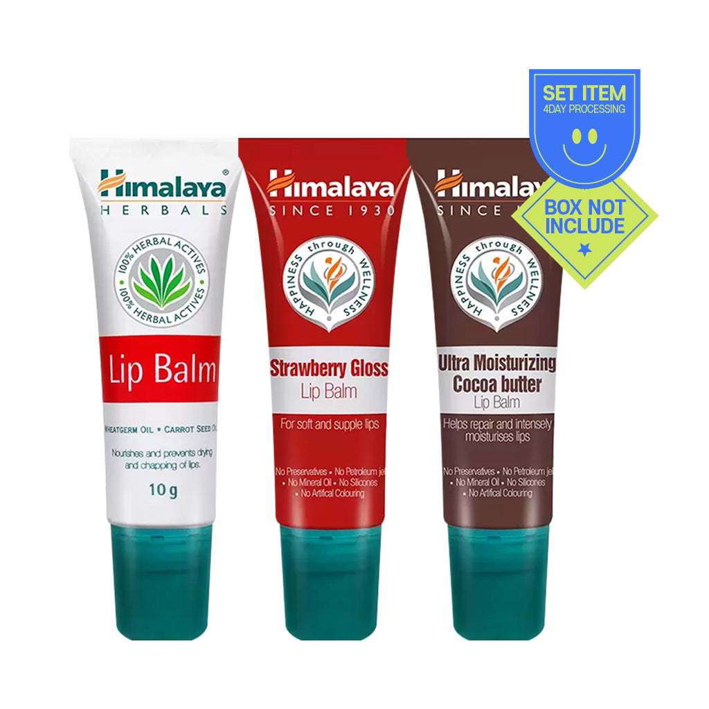 [HIMALAYA] Lip Balm Set - 1Pack(10gx5ea)