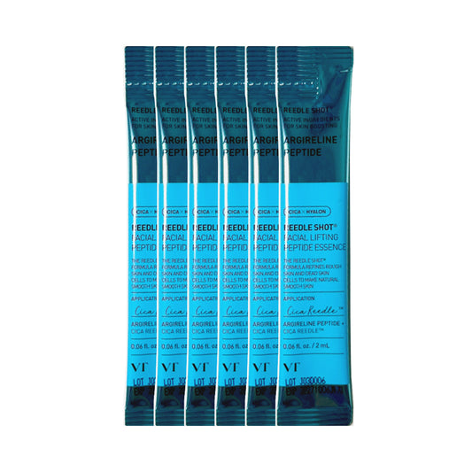 [DAISO] VT Reedle Shot Facial Lifting Peptide Essence - 1pack (2mlx6ea)