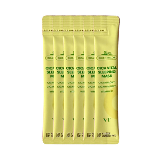 [DAISO] VT Cica Vital Sleeping Mask - 1pack (4mlx6ea)