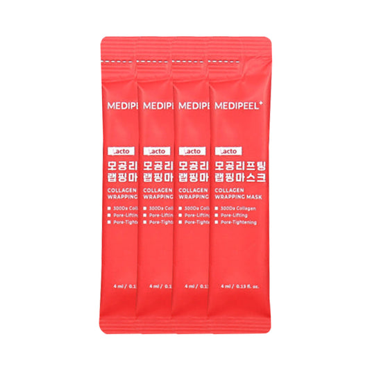 [DAISO] MEDIPEEL Lacto Pore Lifting Wrapping Mask - 1pack (4mlx4ea)