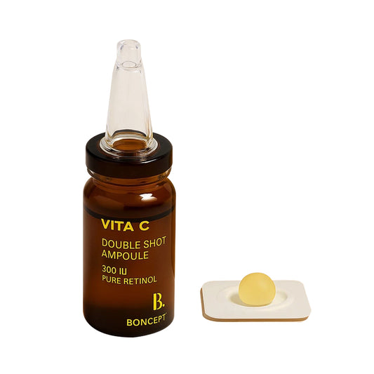 [DAISO] BONCEPT Vita C Double Shot Ampoule Kit - 1pack (50mgx10ml)