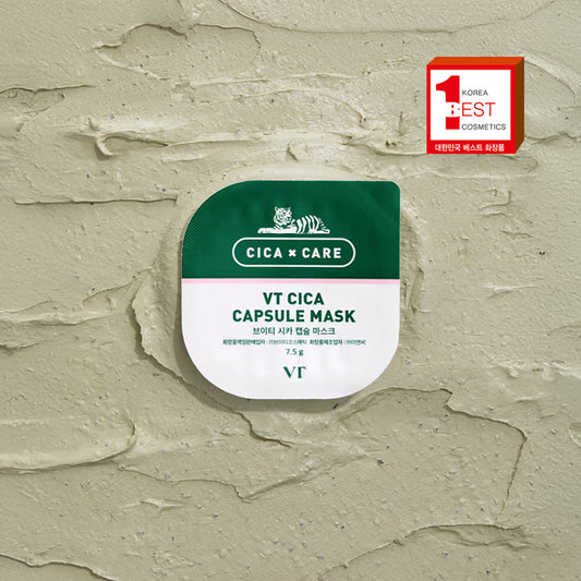 [DAISO] VT Cica Capsule Mask - 1pack (7.5gx3ea)