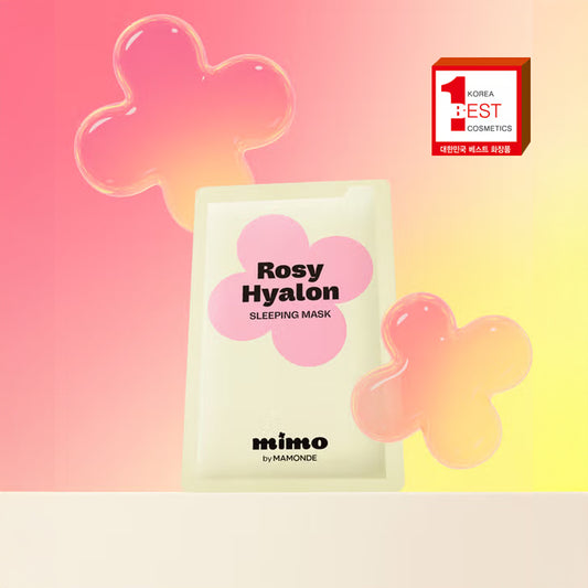 [DAISO] MAMONDE Rosy Hyalon Sleeping Mask - 1pack(2.6mlx6ea)