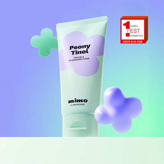 [DAISO] MAMONDE Peony-Tinol Trouble Cleansing Foam - 120ml