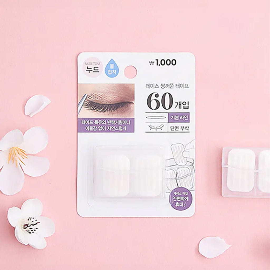 [DAISO] Lace Double Eyelid Tape (Regular) - 1pack (60pcs)