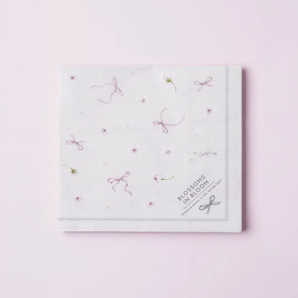 [DAISO] KLEANNARA Cherry Blossom Paper Napkins (15 Sheets) - 1ea