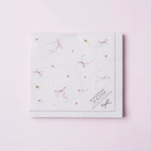[DAISO] KLEANNARA Cherry Blossom Paper Napkins (15 Sheets) - 1ea
