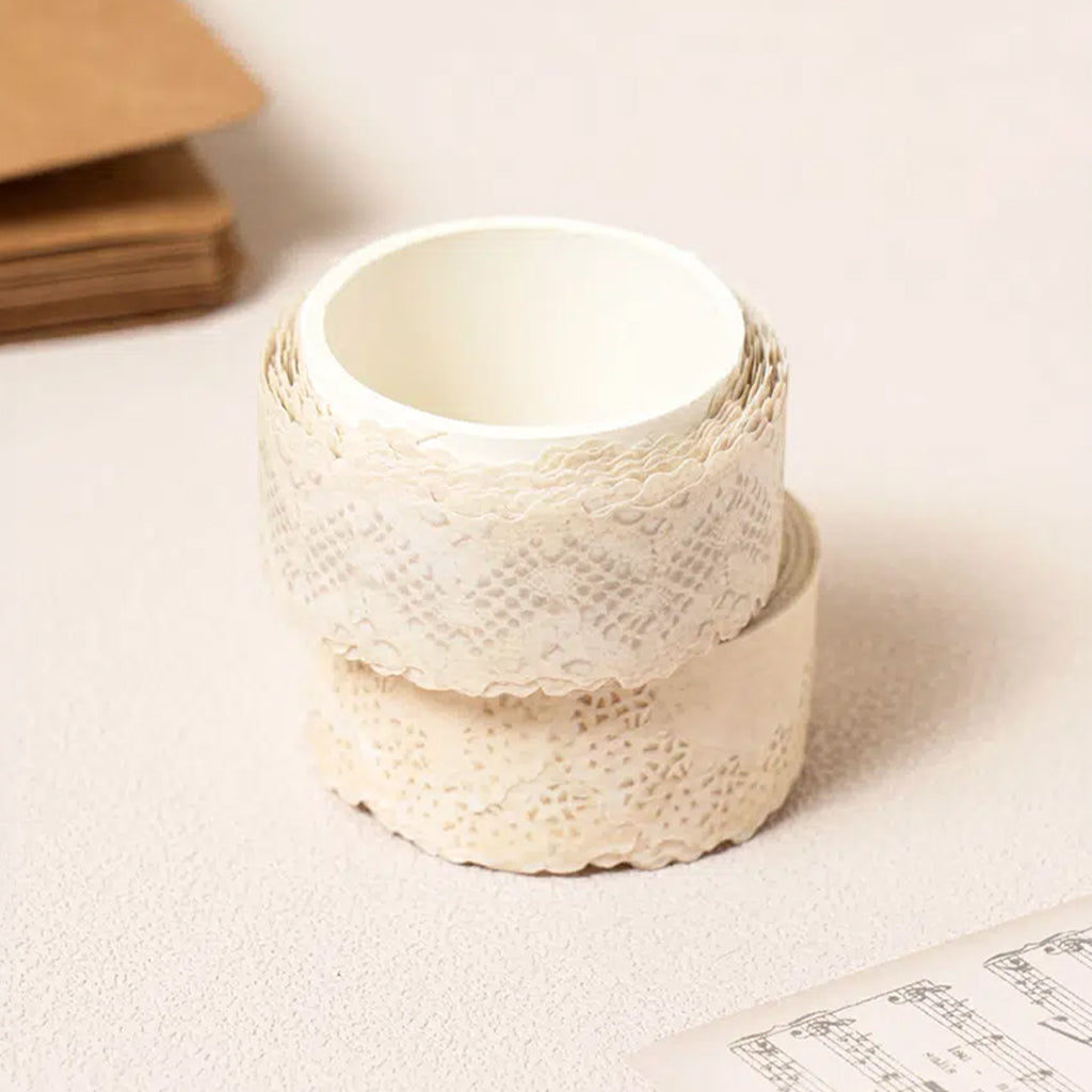 [DAISO] Vintage Die-cut Masking Tape Set - 1pack (2ea)