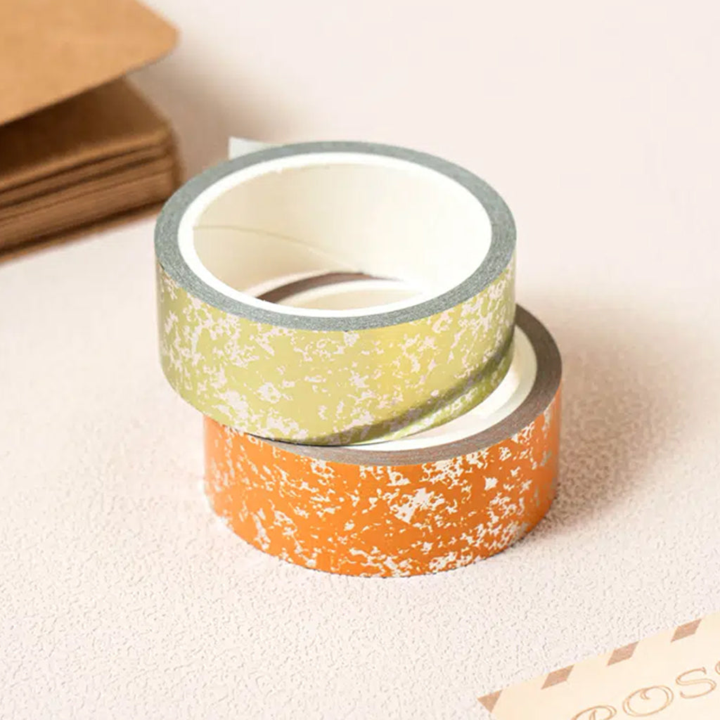 [DAISO] Vintage Rusty Pattern Masking Tape Set - 1pack (2ea)