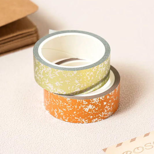 [DAISO] Vintage Rusty Pattern Masking Tape Set - 1pack (2ea)