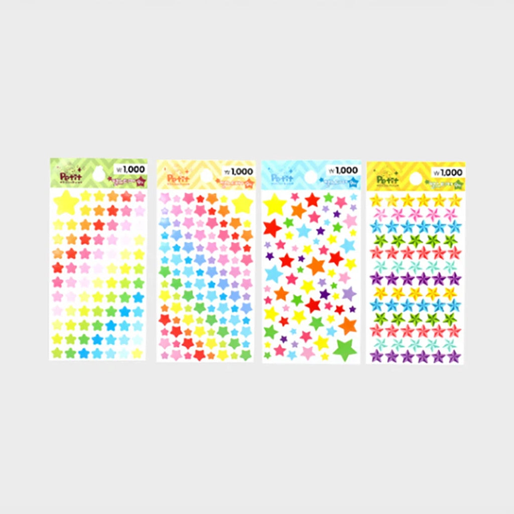 [DAISO] Star Stickers - 9ea