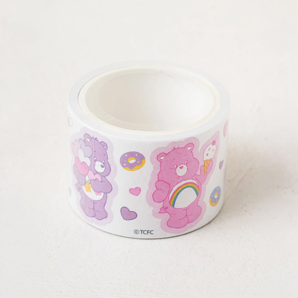 [DAISO] Care Bears Roll Sticker - 100 Stickers