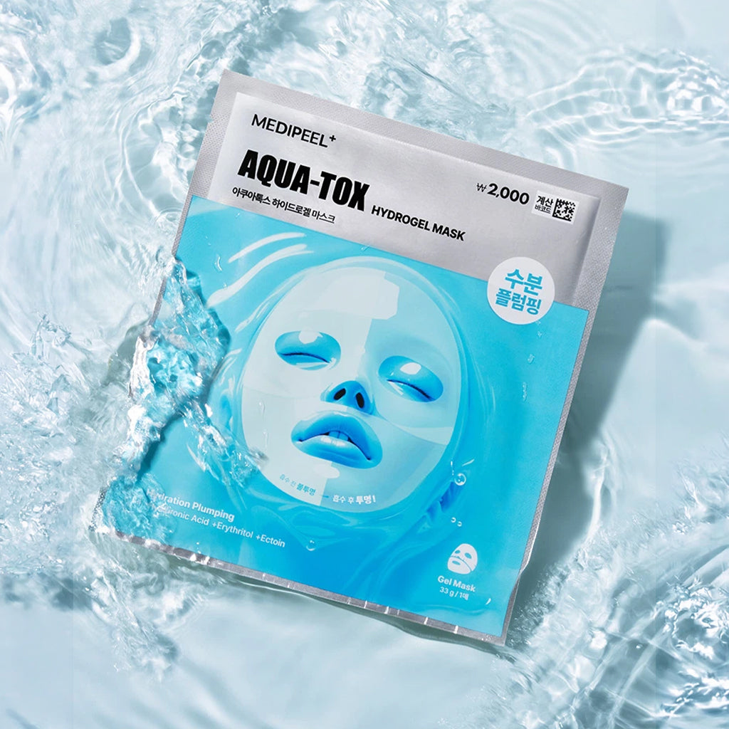 [DAISO] MEDI-PEEL Aqua Tox Hydrogel Mask - 1ea (33g)