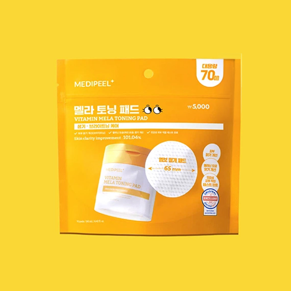 [DAISO] MEDI-PEEL Vitamin Mela Toning Pad 2.0 Refill - 1pack (70ea)