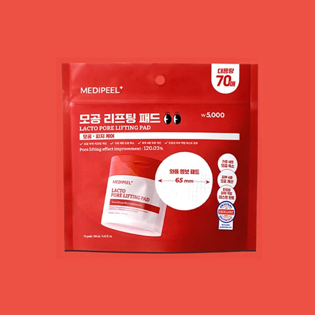 [DAISO] MEDI-PEEL Lacto Pore Lifting Pad 2.0 Refill - 1pack (70ea)